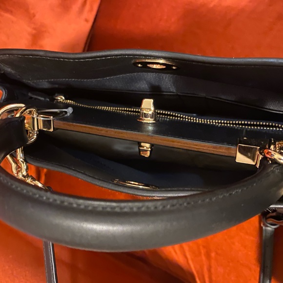 Coach Women’s Handbag Satchel/Shoulder Gramercy Calf Hair Leather Zebra Stripe - Picture 5 of 13